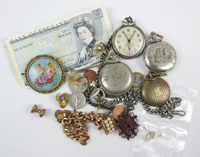 LOT OF FANTAISIE JEWELRY including watches,...