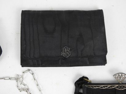 TEN EVENING BAGS or pouches circa 1930/1960...