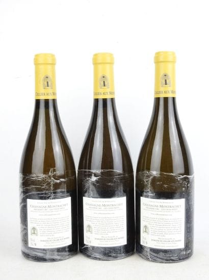 3 Bottles Chassagne-Montrachet Les Chaumées...