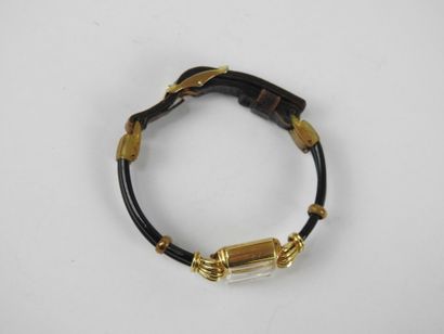 OMEGA: Ladies' watch with rectangular case...