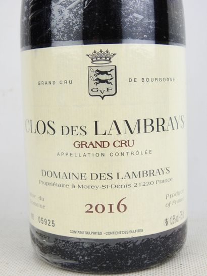 1 bottle Clos des Lambrays 