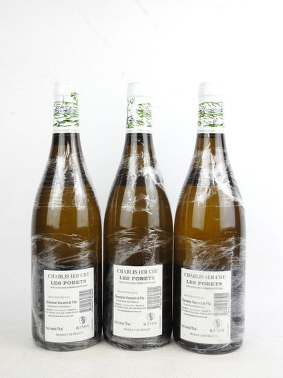 3 Bottles CHABLIS La Forêt 