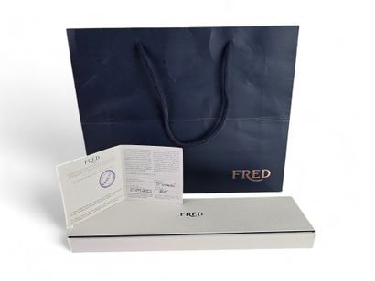 FRED.
Bracelet in 750 thousandths white gold,...
