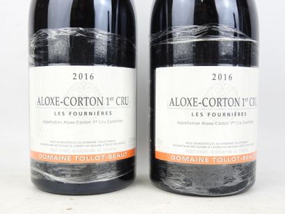 2 Bottles ALOXE CORTON Les Fournières 