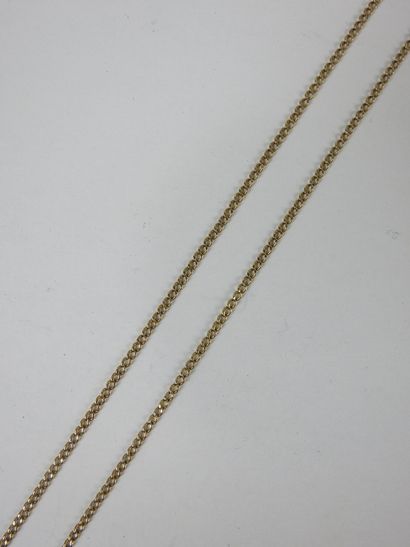 CHAIN in yellow gold 750/1000e. 2.55g. L.56...