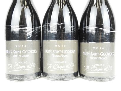 3 Bottles NUITS SAINT GEORGES Vieilles vignes...