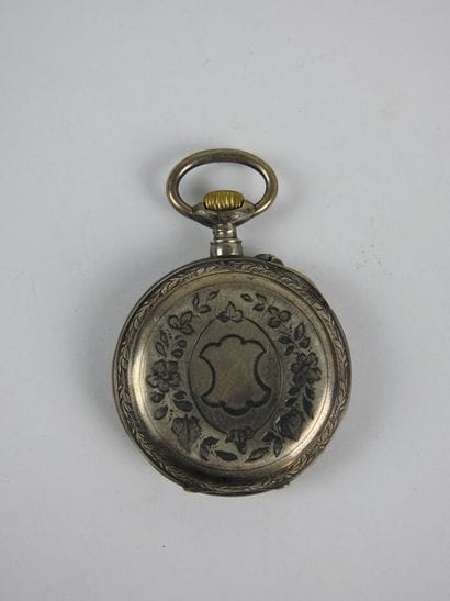 silver GOUSSET WATCH. Gross weight 56.77...