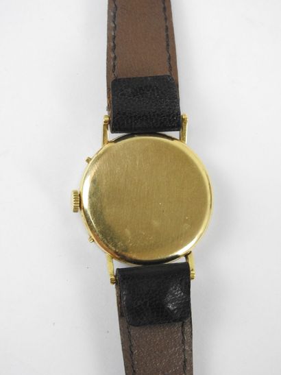 MOVADO: Chronometer watch with round case...