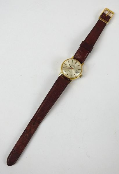 OMEGA: Ladies' watch in gold-plated metal...