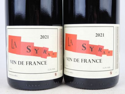 2 bottles Vin de France François Dumas Syrah...
