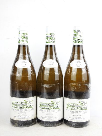 3 Bottles CHABLIS La Forêt 