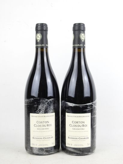 2 Bottles CORTON CLOS red Clos du roi 