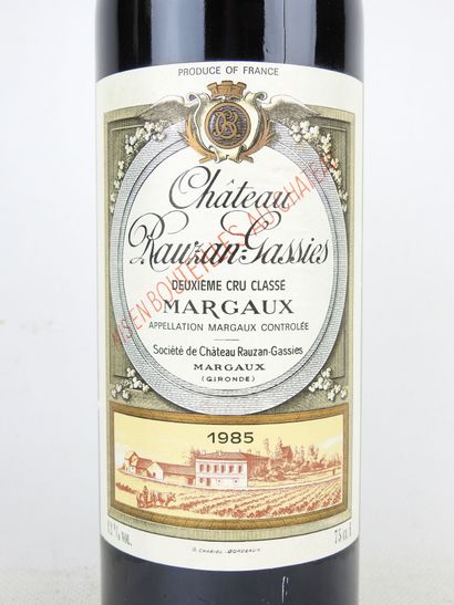 1 bottle Château Rauzan Gassies Margaux red...