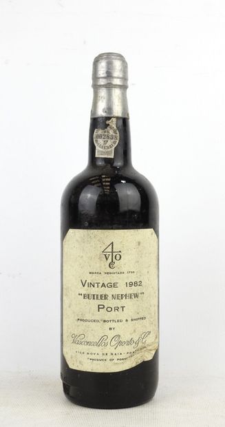 1 bottle Porto Butler nephew, Vasconcellos...