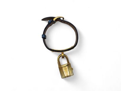 HERMÈS.
Gilt metal ladies' wristwatch, 