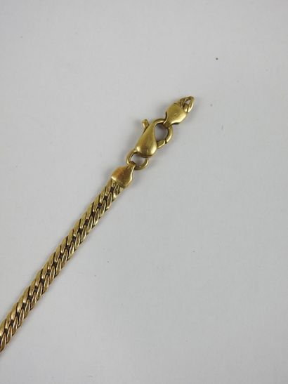 BRACELET in yellow gold 750/1000e. L. 18...