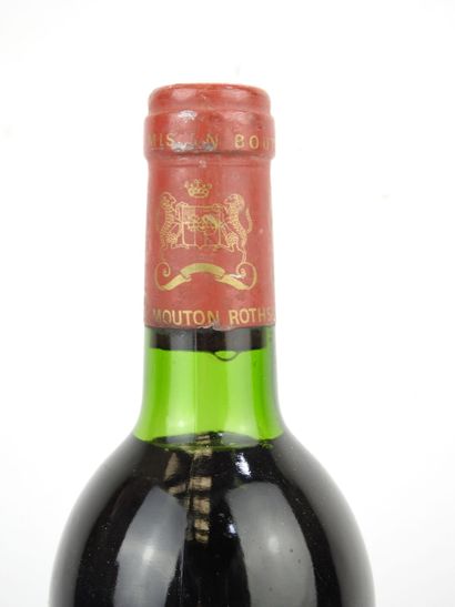 1 bottle Chateau Mouton Rothschild 1980....