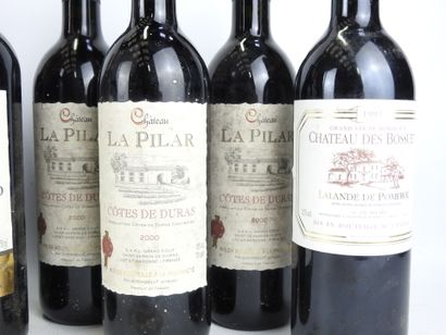 9 bottles including 4 Château Arnaud 2013,...