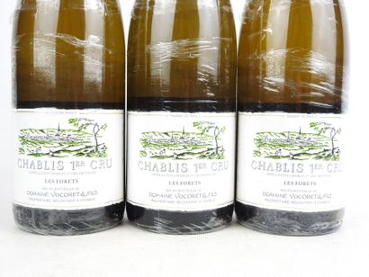 3 Bottles CHABLIS La Forêt 