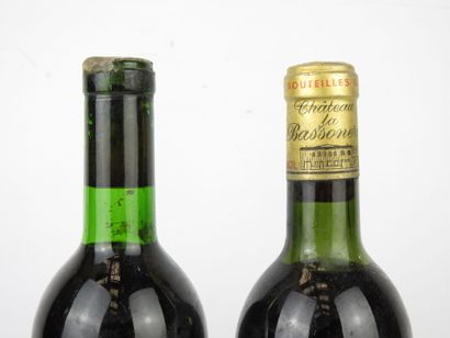 2 POMEROL bottles including 1 Château la...