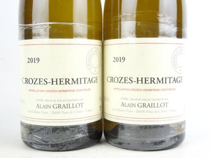 2 Bottles CROZES HERMITAGE white 