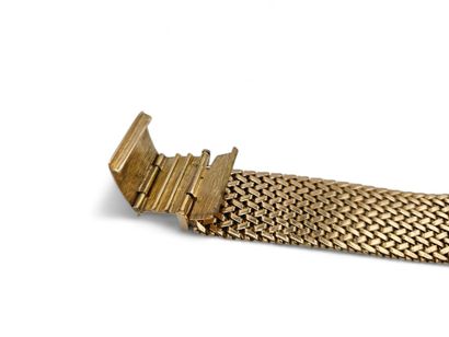Ladies' watch bracelet in yellow gold 750...