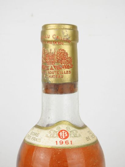 1 bottle Château Caillou Barsac Sauternes...