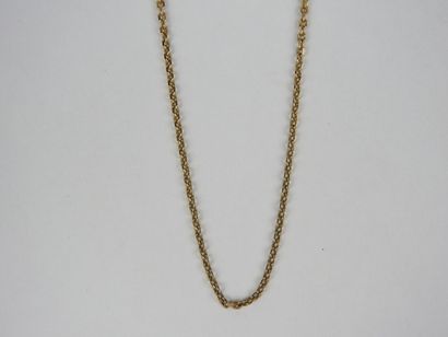 Three chains and pendant in 750 thousandths...