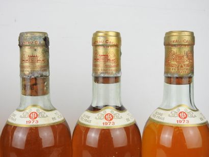 6 bottles Château Caillou Barsac Sauternes...