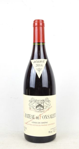 1 bottle Emmanuel Reynaud Château de Fonsalette...