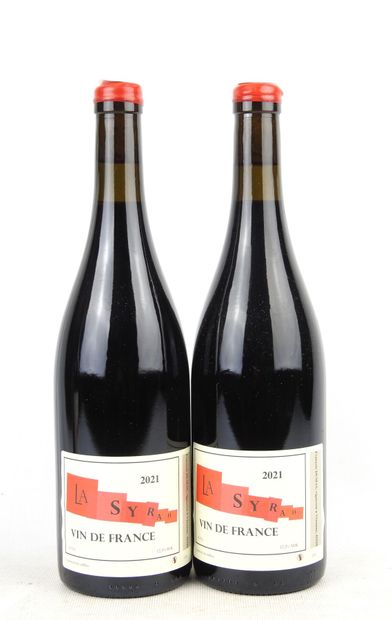 2 bottles Vin de France François Dumas Syrah...