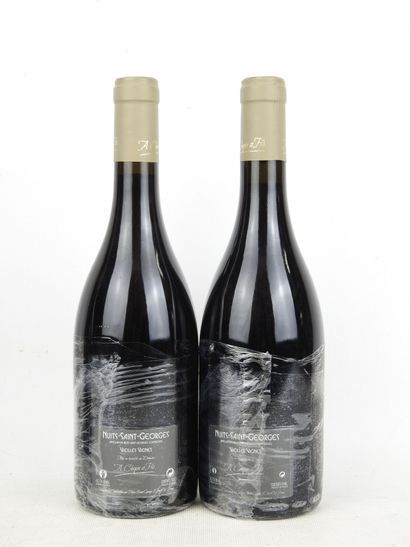 2 Bottles NUITS SAINT GEORGES Vieilles vignes...