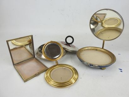 Blush boxes from the 1920s/1930s, set of...