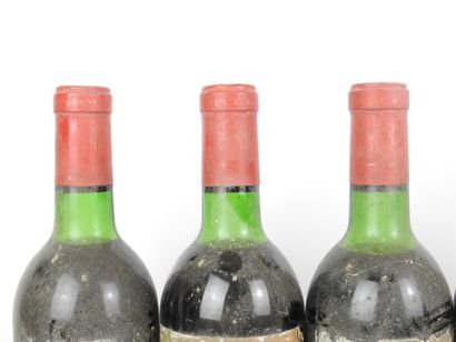 6 bottles Château Mouton-Rothschild 1971....