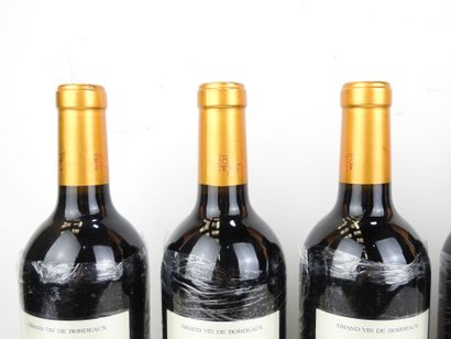 6 Bottles COTE DE BLAYE Gold Le Valentin...