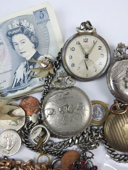 LOT OF FANTAISIE JEWELRY including watches,...
