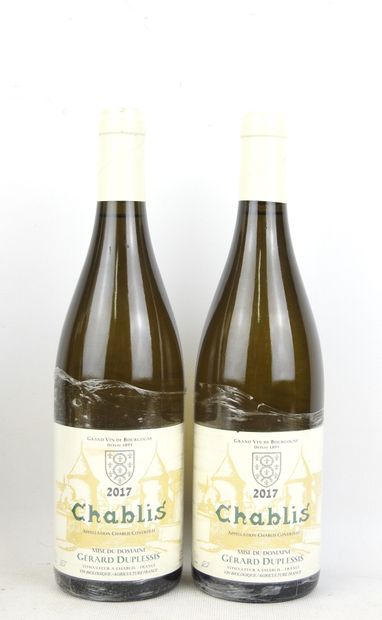 2 Bottles CHABLIS 