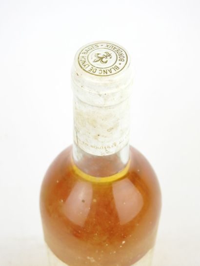 1 bottle BLANC DE LYNCH BAGES 1990. Label...