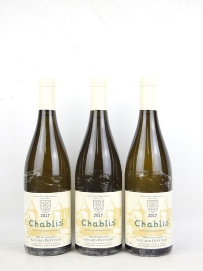 3 Bottles CHABLIS Village 