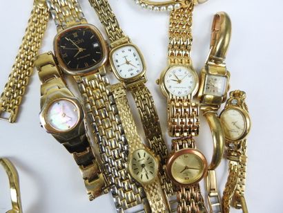 LOT de MONTRES plaqué Or
2 FONTENAY (F282...