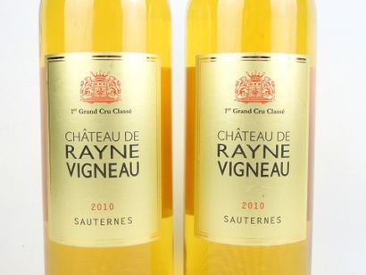 2 bottles SAUTERNES Château de Rayne Vigneau...