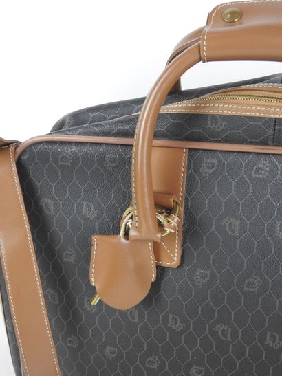 CHRISTIAN DIOR - Paris. Monogrammed canvas...