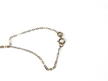 Pendant necklace in openwork 750 thousandths...