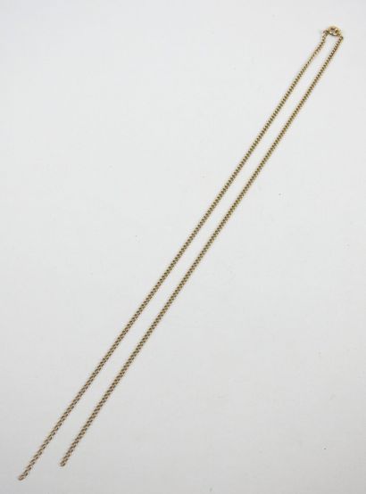 CHAIN in yellow gold 750/1000. 6.88gr