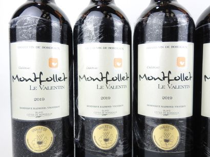 6 Bottles BLAYE Gold Le Valentin 