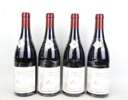 4 Bottles BOURGOGNE Rouge 