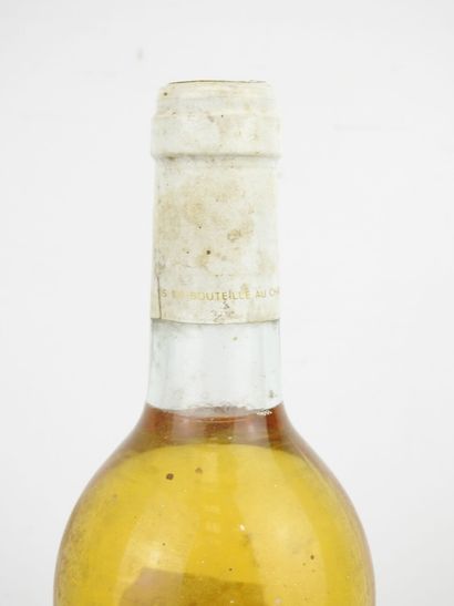 1 bottle BLANC DE LYNCH BAGES 1990. Label...