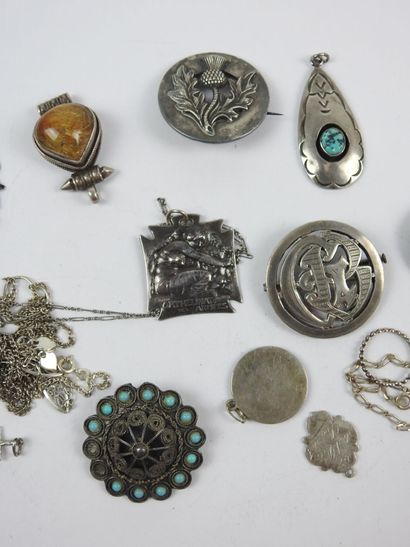 LOT of 800/1000th and 925/1000th silver including...