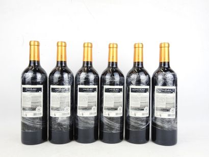 6 Bottles COTE DE BLAYE Gold Le Valentin...