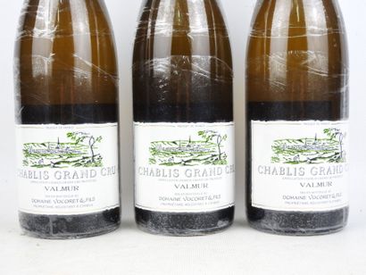 3 Bottles CHABLIS Valmur 